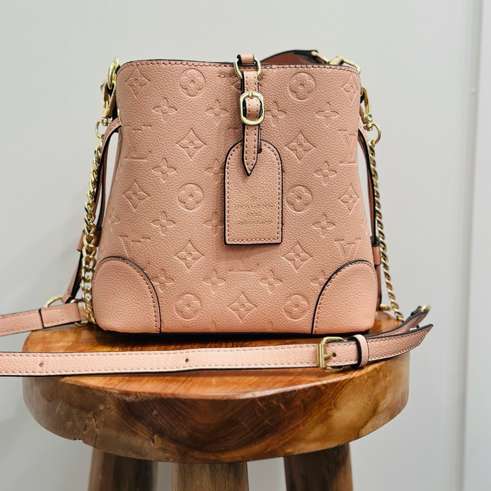 Blush Fashion Bucket Bag